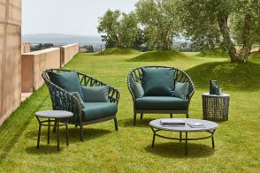 Emma Cross Outdoor Armchair  - 1 2