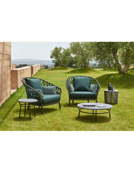 Emma Cross Outdoor Armchair  - 2