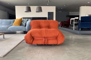 Fauteuil Soriana couleur rouille (Offre Expo) Cassina - 7 2