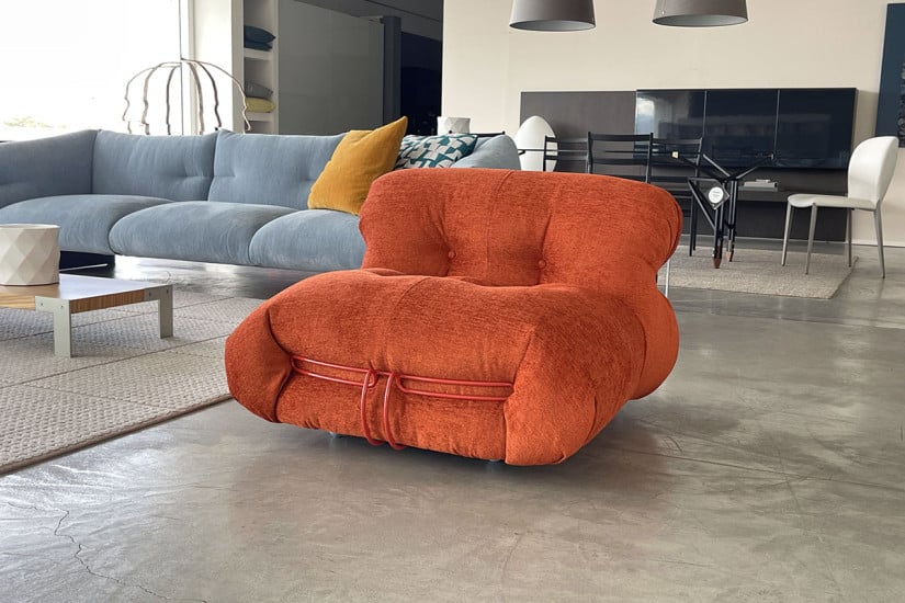 Rust Soriana Armchair (Expo Offer)  - 3