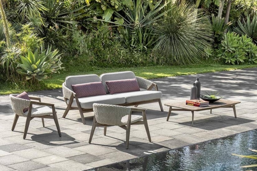 Knit Outdoor Sofa Ethimo - 4