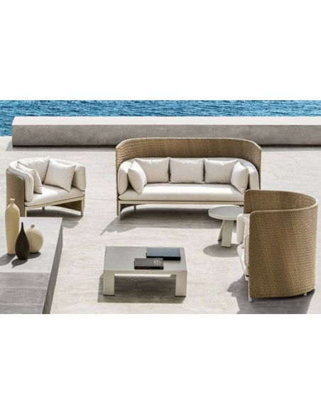 Esedra Outdoor Lounge Armchair Ethimo - 4