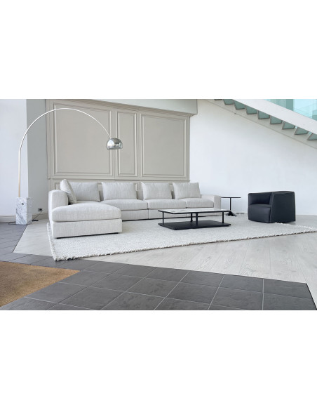 Canapé Dune en tissu blanc (Offre Expo) Poliform - 2