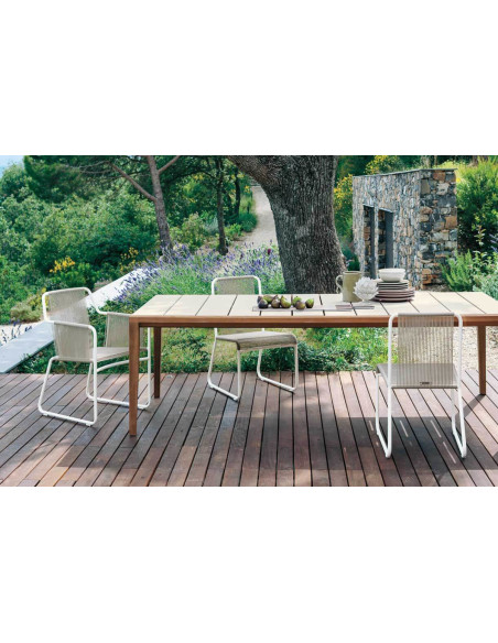 Harp Outdoor Armchair Roda - 5