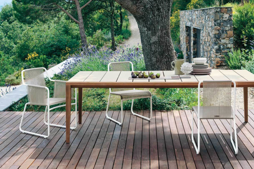 Harp Outdoor Armchair Roda - 5