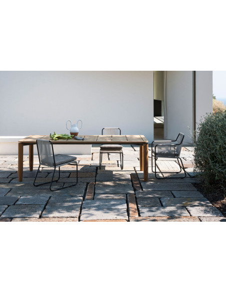 Harp Outdoor Armchair Roda - 6