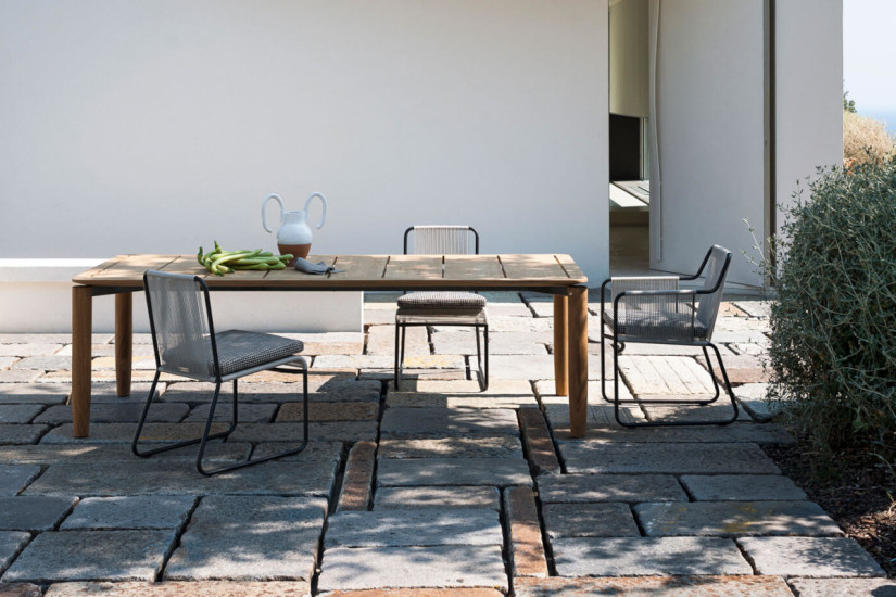 Harp Outdoor Armchair Roda - 6