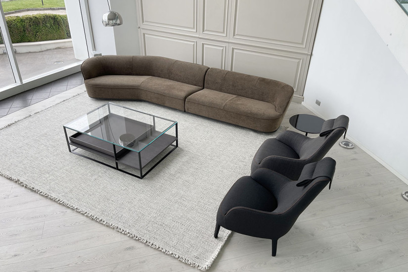 Canapé Lilum en tissu marron (Offre Expo) Maxalto - 6