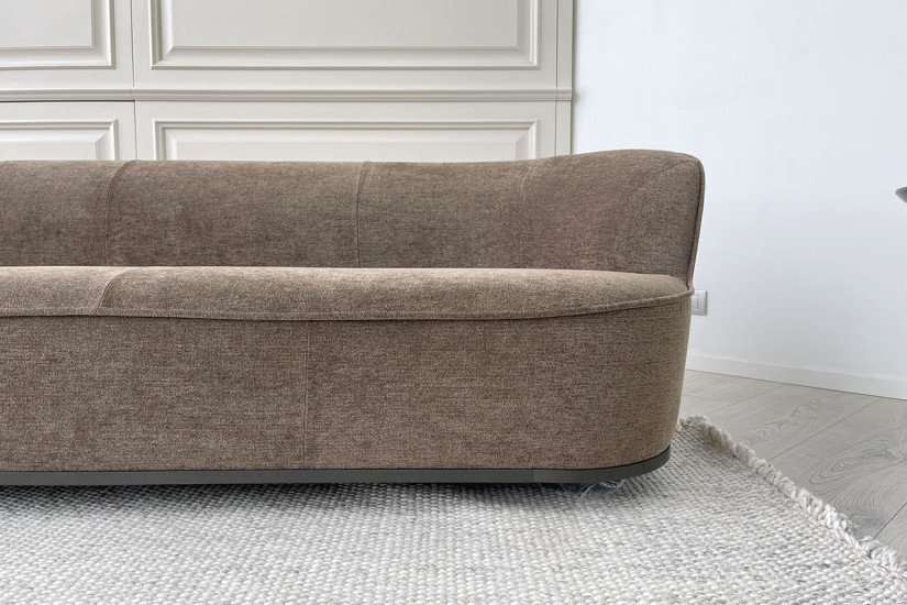 Divano Lilum in tessuto marrone (Offerta Expo) Maxalto - 5