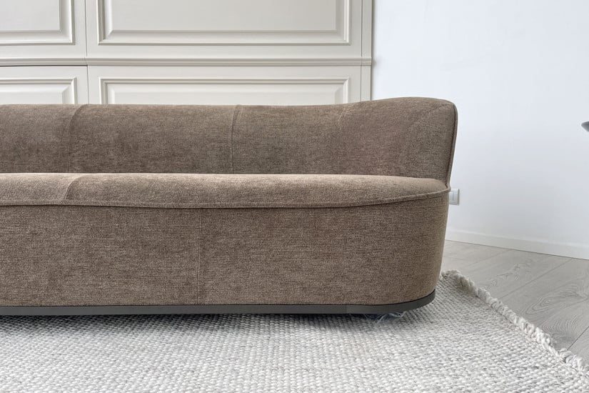 Lilum Brown Fabric Sofa (Expo Offer) Maxalto - 5