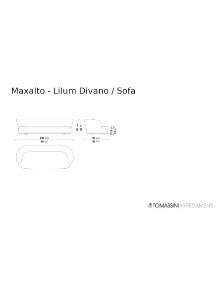 Lilum Sofa Maxalto - 7