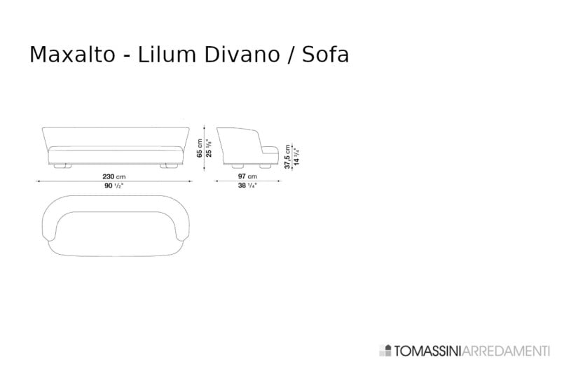 Lilum Sofa Maxalto - 7