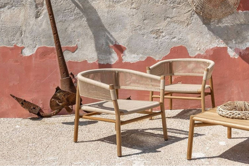 Poltrona lounge per esterno Kilt Ethimo - 4