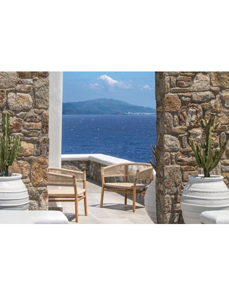 Fauteuil lounge pour extérieur Kilt Ethimo - 6