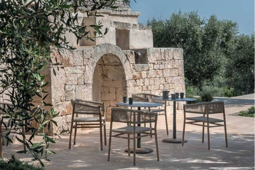 Poltroncina per esterno Kilt Ethimo - 4