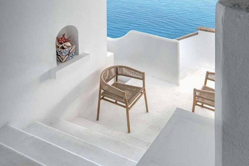 Fauteuil d'extérieur Kilt Ethimo - 6