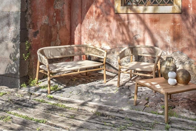 Kilt Outdoor Small Sofa Ethimo - 3