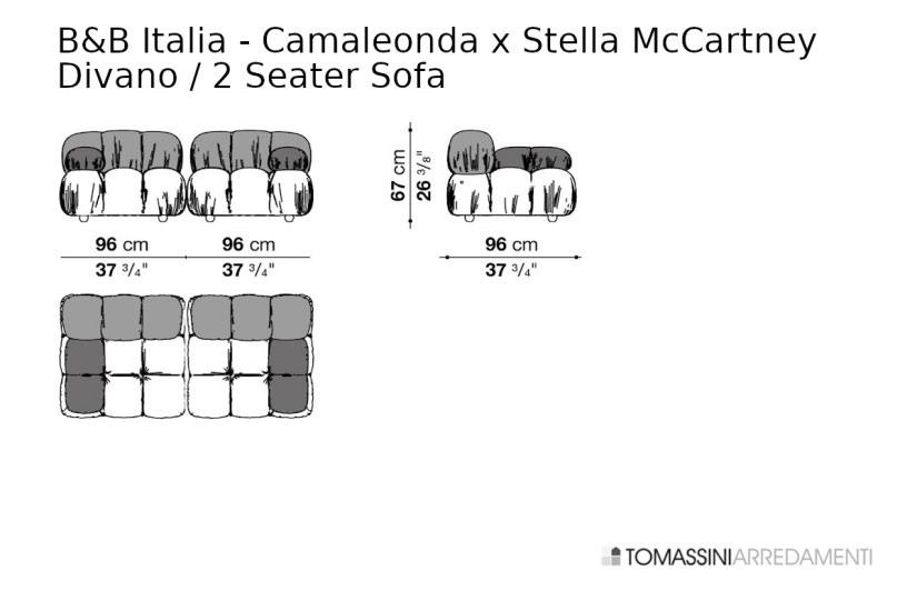 Canapé Camaleonda x Stella McCartney B&B Italia - 5