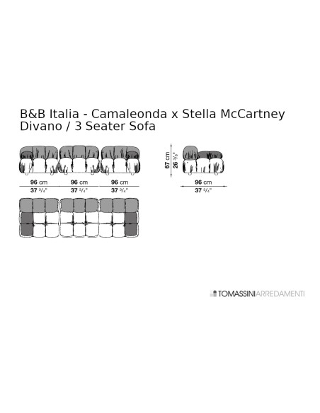 Canapé Camaleonda x Stella McCartney B&B Italia - 6