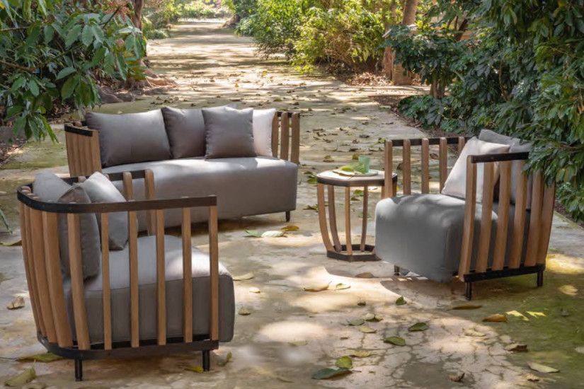 Swing Outdoor Lounge Armchair Ethimo - 3