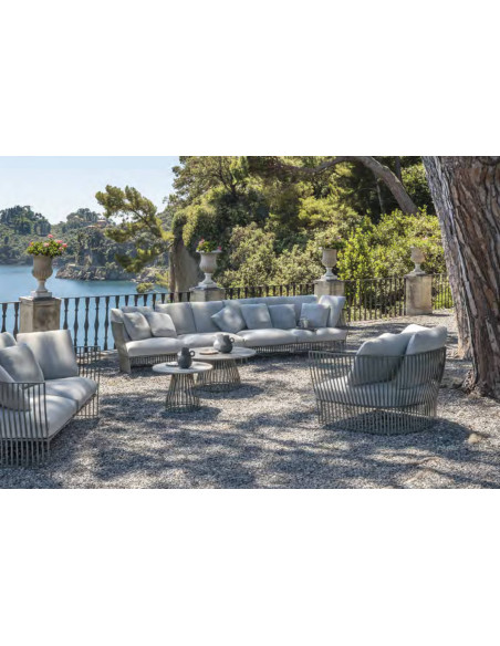 Fauteuil lounge d'extérieur Venexia Ethimo - 3