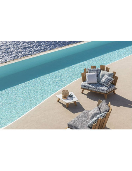 Rafael Outdoor Lounge Armchair Ethimo - 3