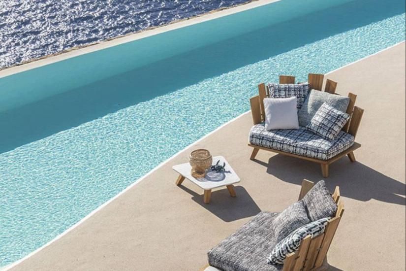 Rafael Outdoor Lounge Armchair Ethimo - 3