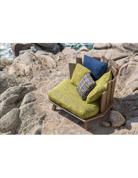 Rafael Outdoor Lounge Armchair Ethimo - 4