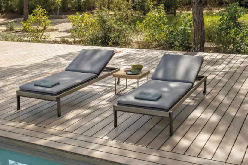 Allaperto Mountain/Etwick Outdoor Sunbed Ethimo - 4