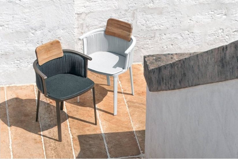 Poltroncina per esterno Nicolette Ethimo - 3