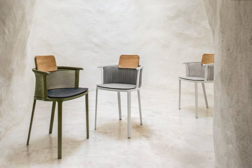 Poltroncina per esterno Nicolette Ethimo - 4