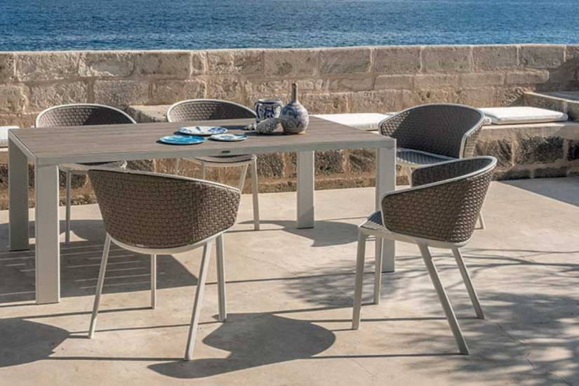 Pluvia Outdoor Small Armchair Ethimo - 4