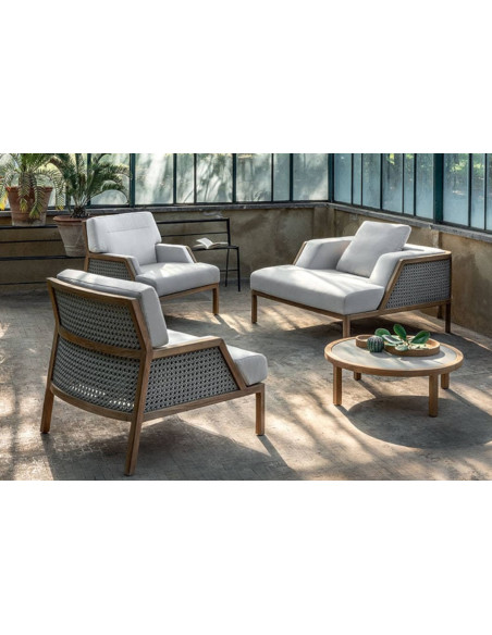 Grand Life Outdoor Lounge Armchair Ethimo - 4