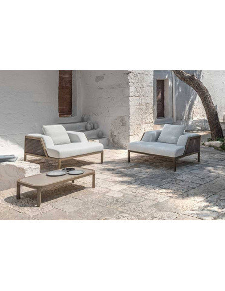 Fauteuil lounge d'extérieur Grand Life Ethimo - 5