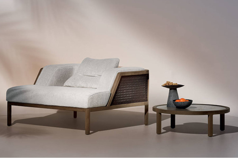 Poltrona lounge per esterno Grand Life Ethimo - 6