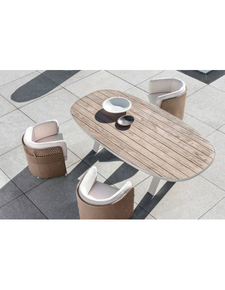 Tavolo per esterno Esedra Ethimo - 3