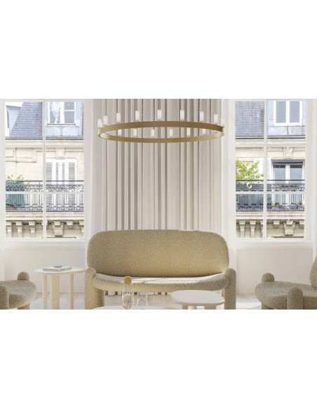 Chandelier Suspension Lamp Fontana Arte - 3