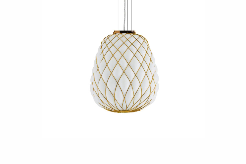 Pinecone Suspension Lamp Fontana Arte - 1