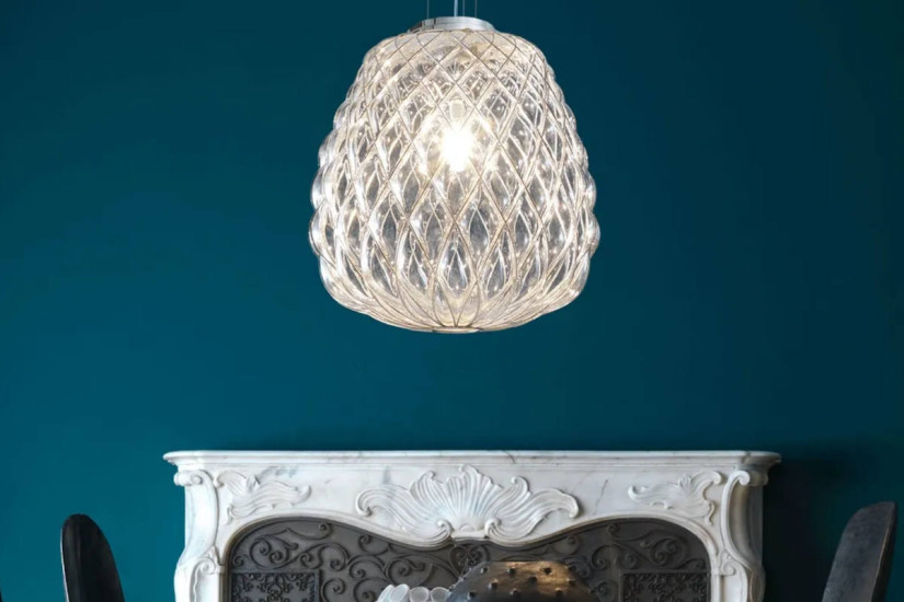 Pinecone Suspension Lamp Fontana Arte - 4