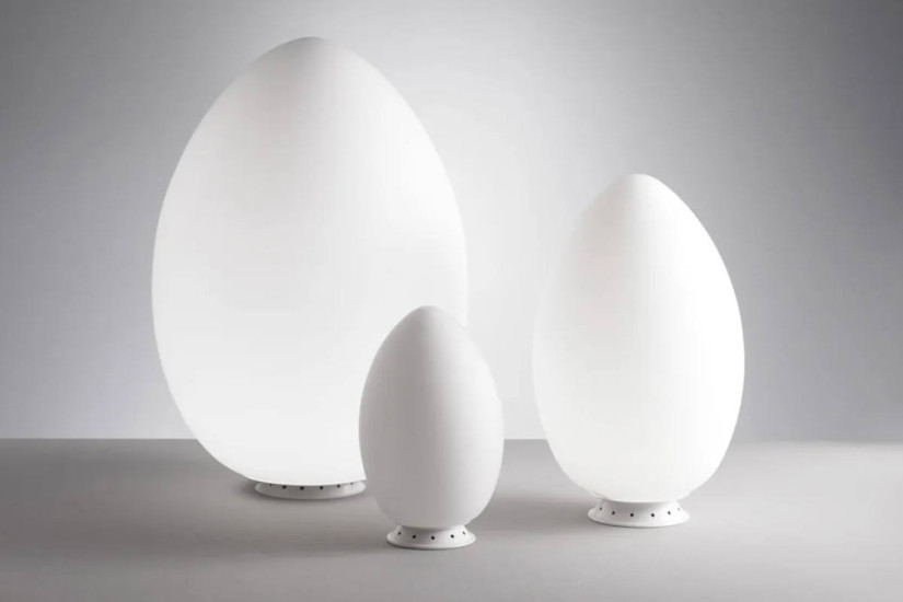 Lampe de Table Uovo Fontana Arte | Achats en Ligne