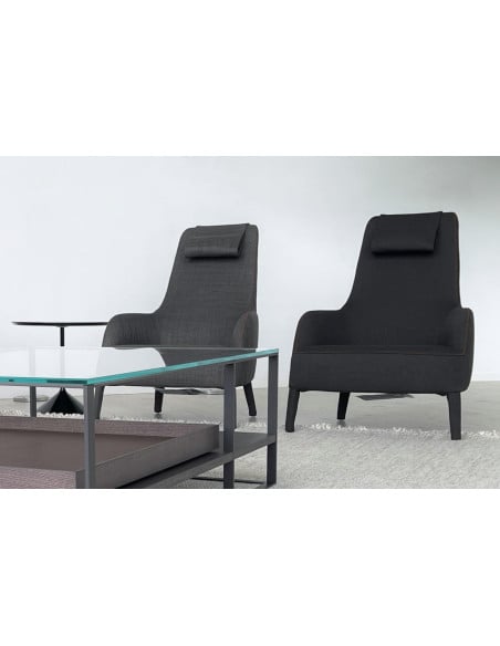 Febo Grey Bergère Armchair (Expo Offer)  - 4