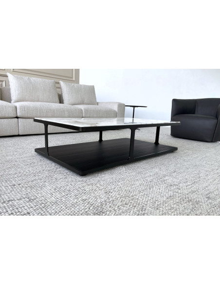 Tavolino Creek in marmo bianco (Offerta Expo) Poliform - 2