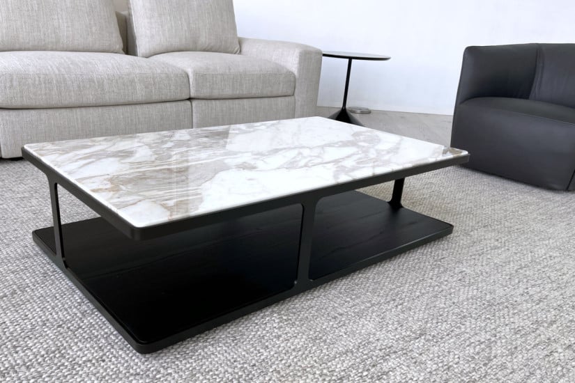 Tavolino Creek in marmo bianco (Offerta Expo) Poliform - 3