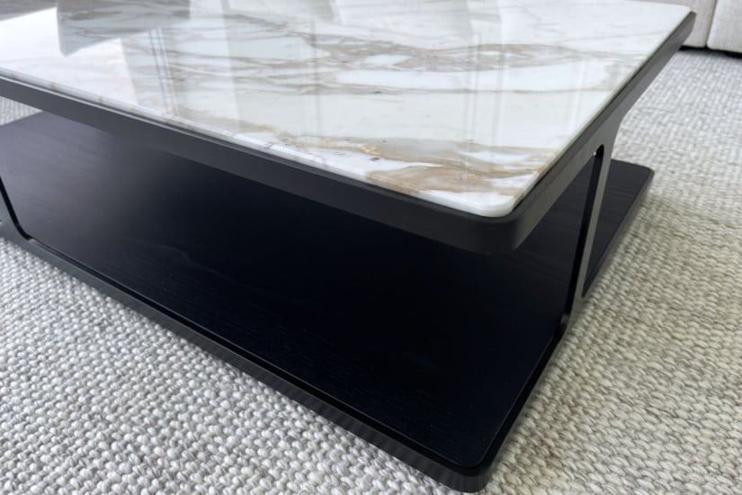 Tavolino Creek in marmo bianco (Offerta Expo) Poliform - 4