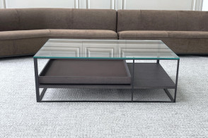 Lithos Grey Oak Small Table (Expo Offer) Maxalto - 5 2