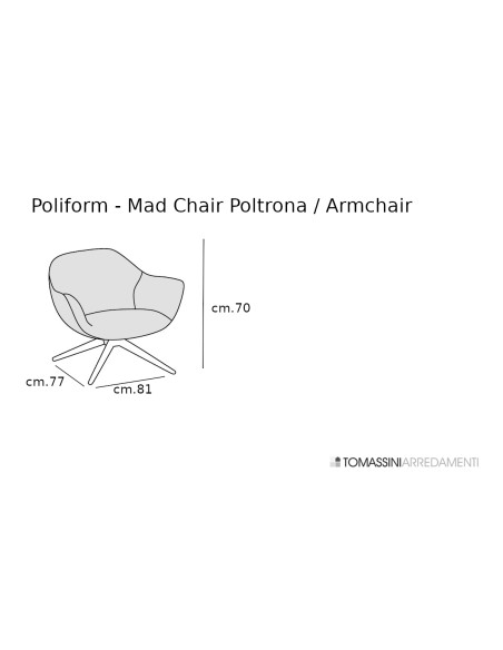 Poltrona Mad Chair (Offerta Expo)  - 7