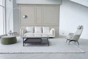 Florius White Sofa (Expo Offer)  - 6 2