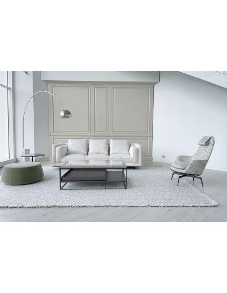 Florius White Sofa (Expo Offer)  - 1