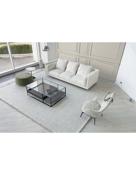Florius White Sofa (Expo Offer)  - 4