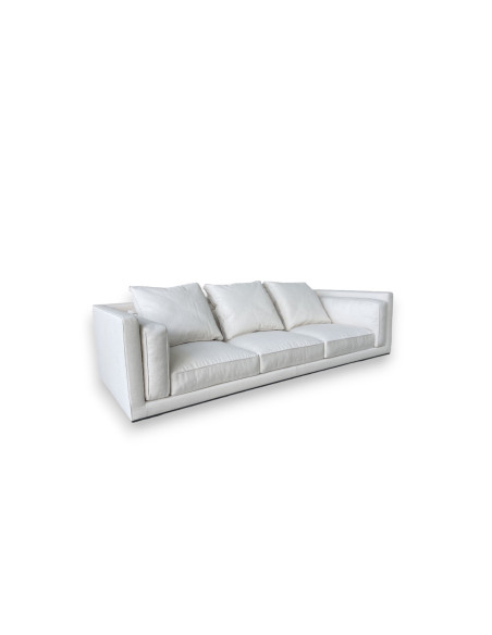 Florius White Sofa (Expo Offer)  - 6